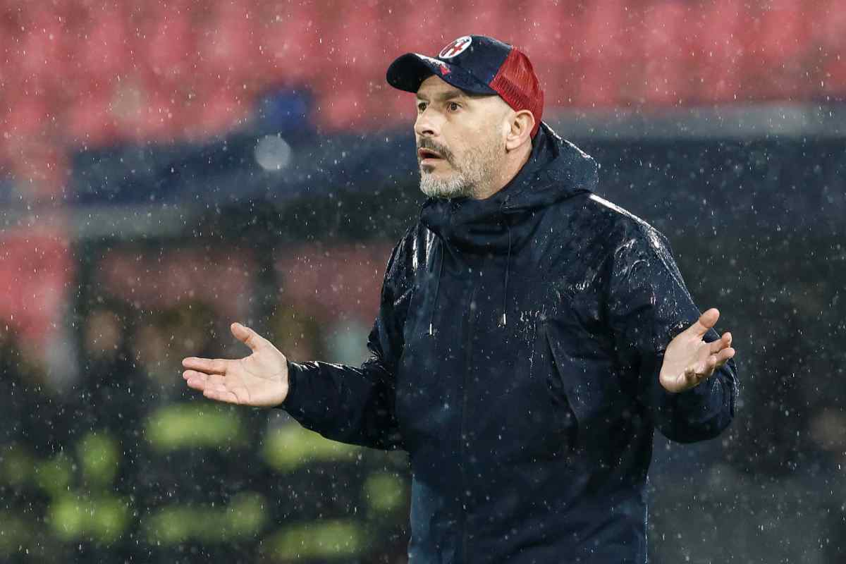 Vincenzo Italiano sulla panchina del Bologna