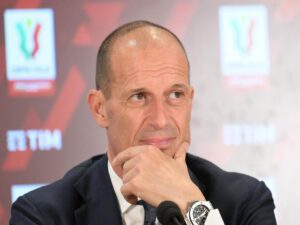 Massimiliano Allegri in conferenza stampa