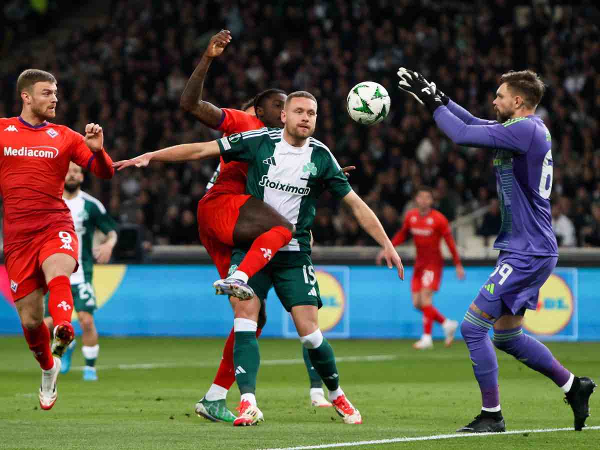 Fiorentina, che delusione in Grecia: vince il Panathinaikos