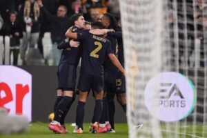 Juventus Verona esultanza