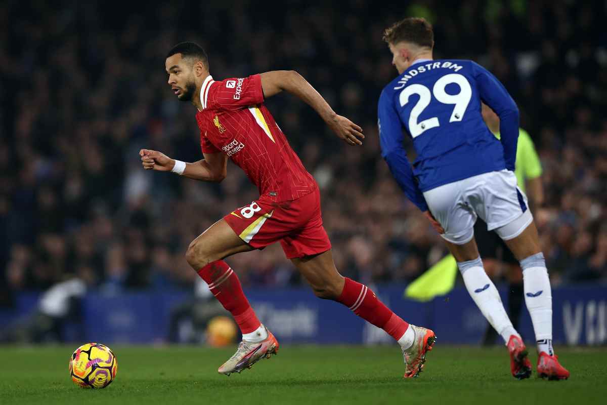 Lindstrom nel derby di Liverpool