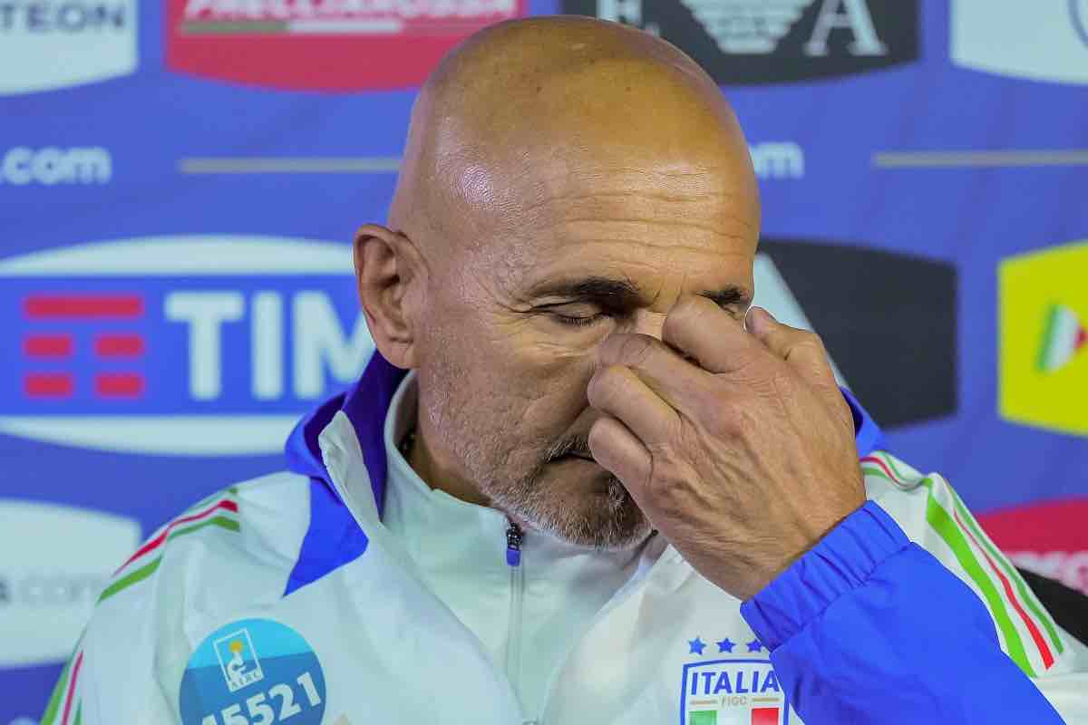 Spalletti preoccupato in conferenza stampa