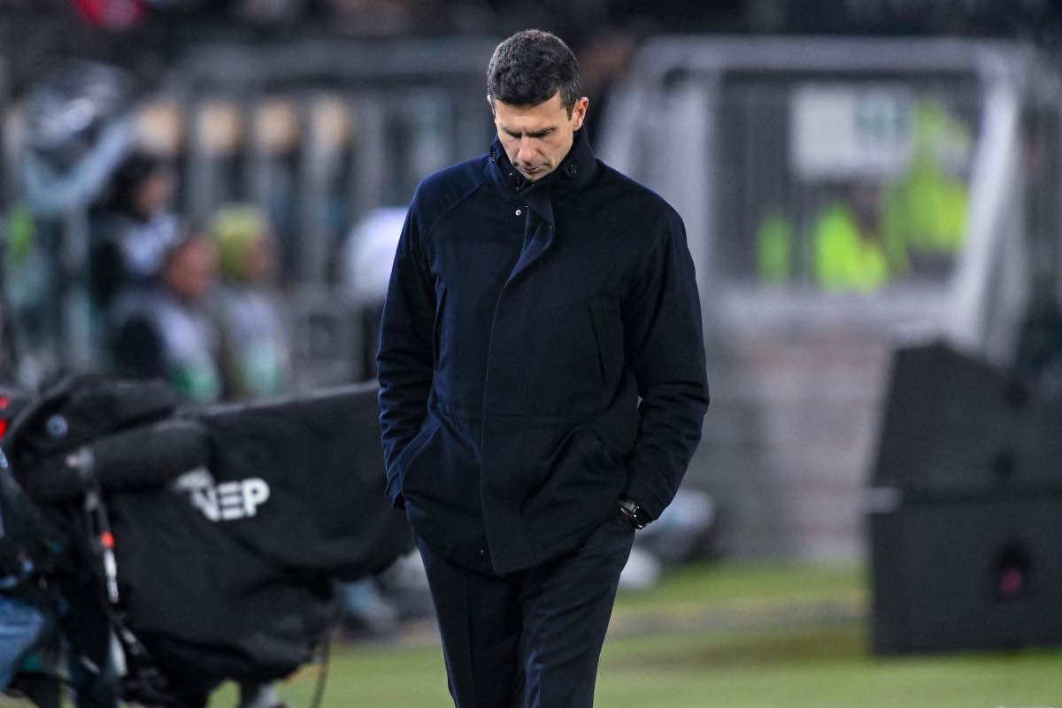 Thiago Motta sconsolato